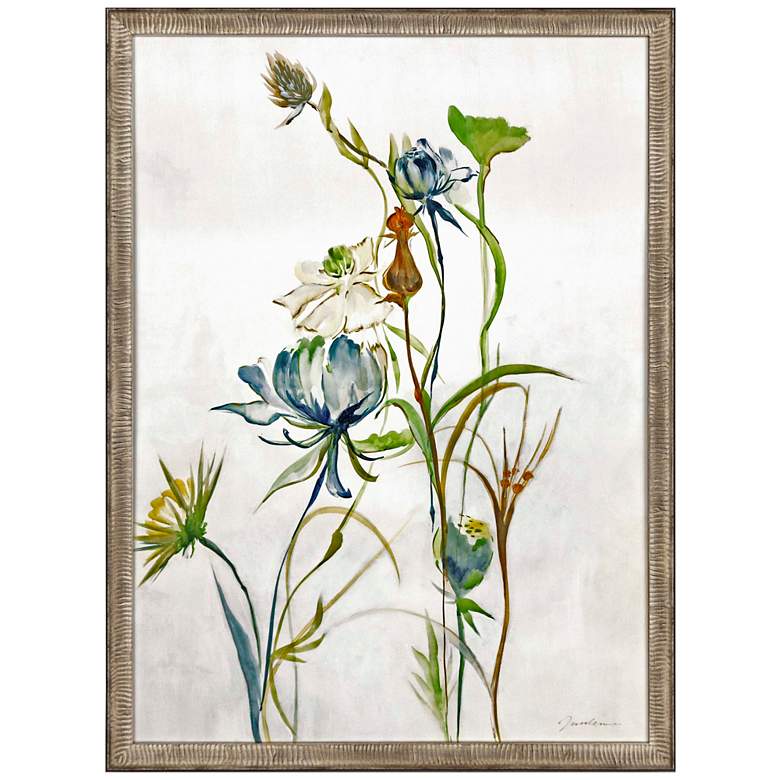 Image 2 Late Summer Wildflower II 43 inch High Framed Wall Art