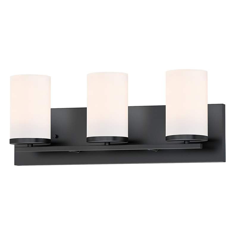 Image 2 Lateral 3-Light Bath Vanity - Black more views