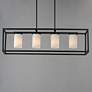 3_Lateral 4-Light Linear Pendant Black more views