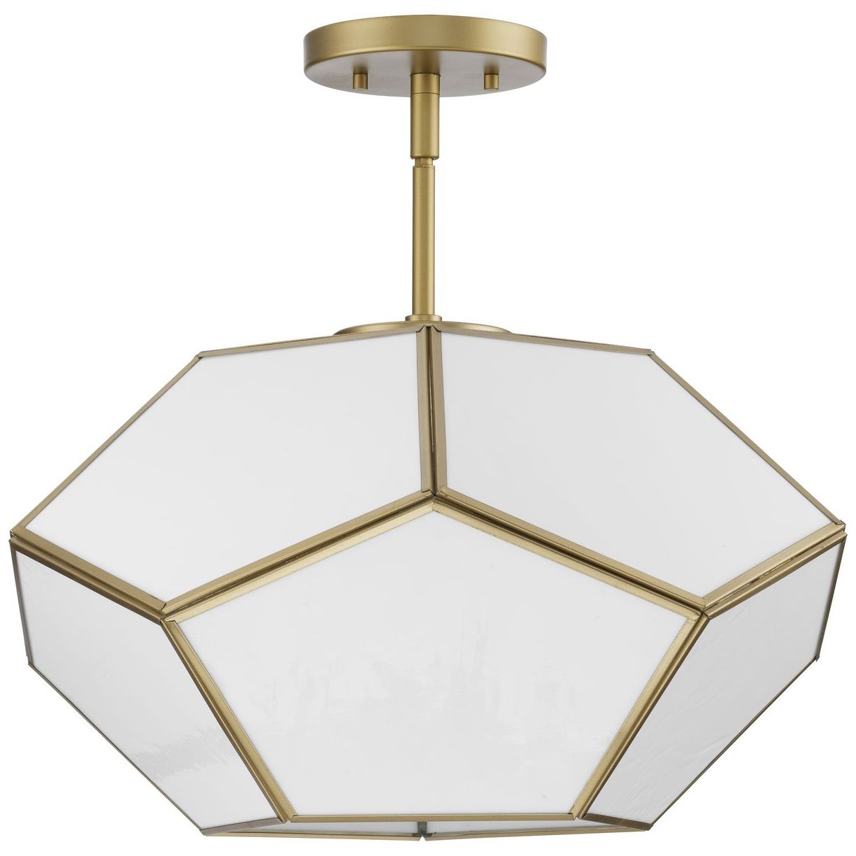 Latham Collection 18 in. Three-Light Flush Mount