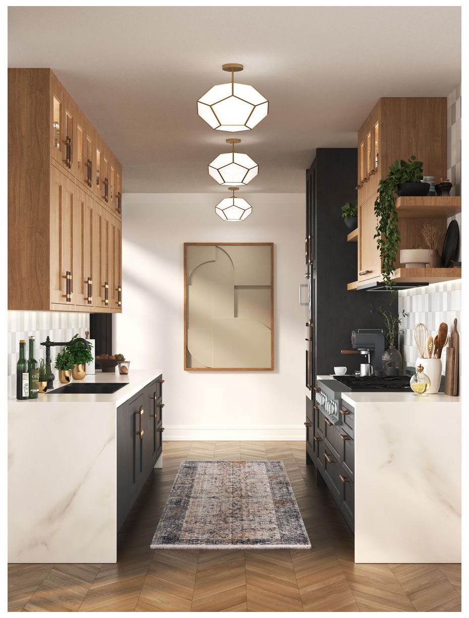 Image 2 Latham Collection 18 in. Three-Light Flush Mount more views