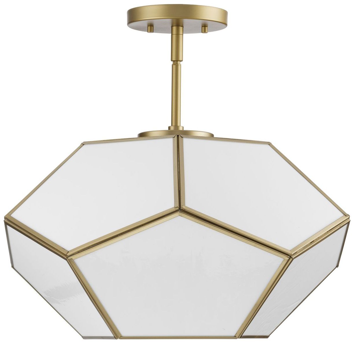 Latham Collection 18 in. Three-Light Flush Mount
