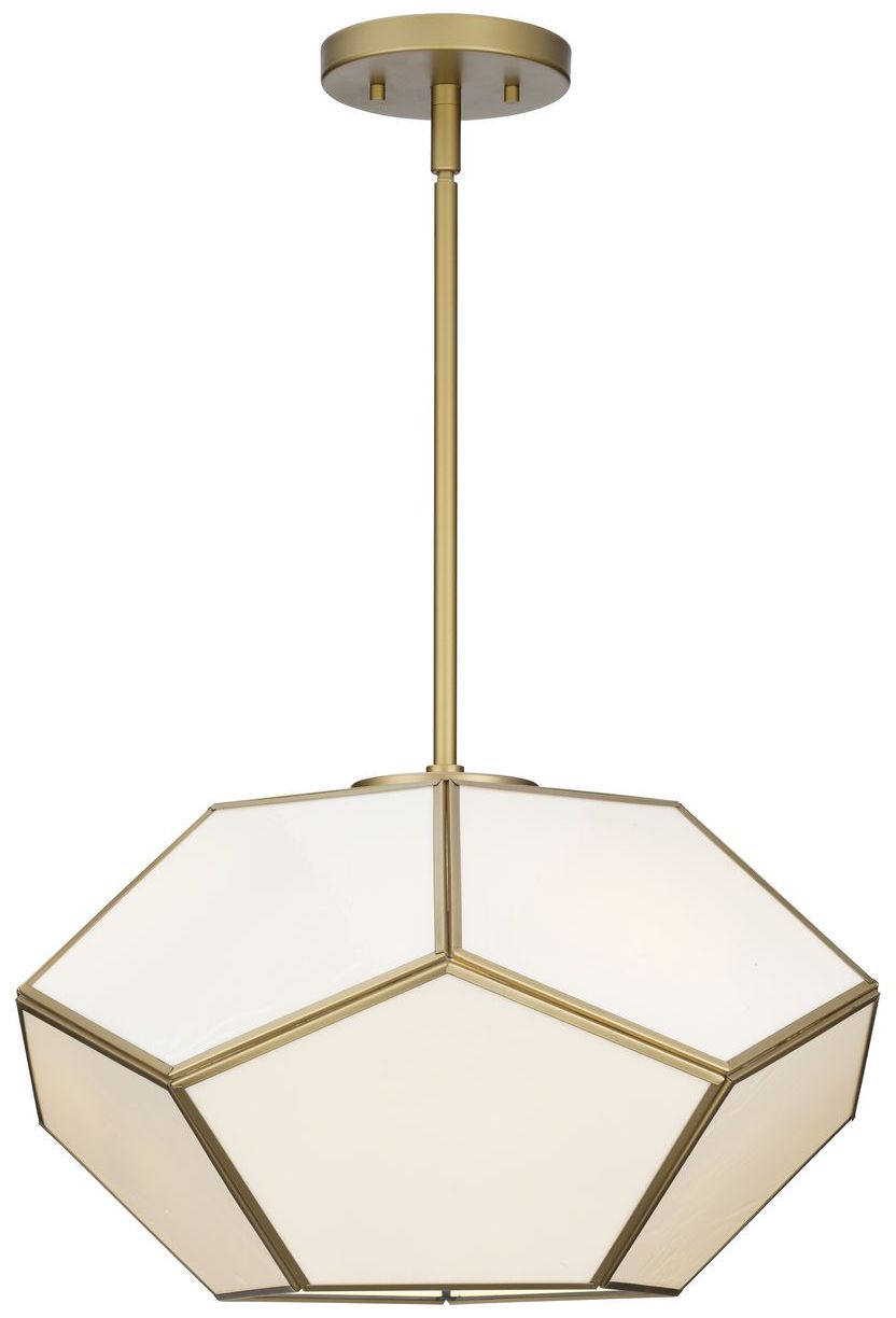 Image 7 Latham Collection 18 in. Three-Light Flush Mount more views
