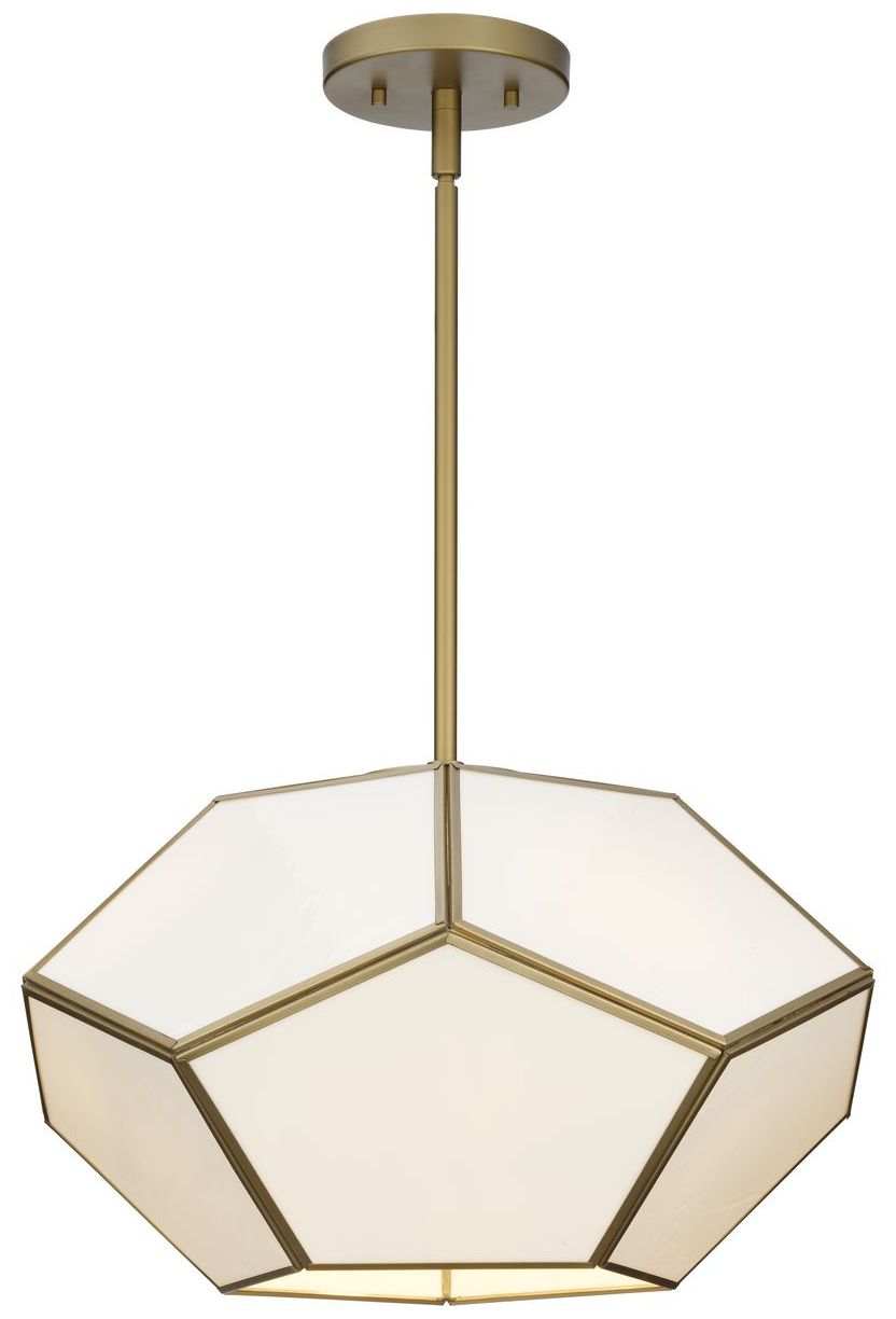 Latham Collection 18 in. Three-Light Flush Mount