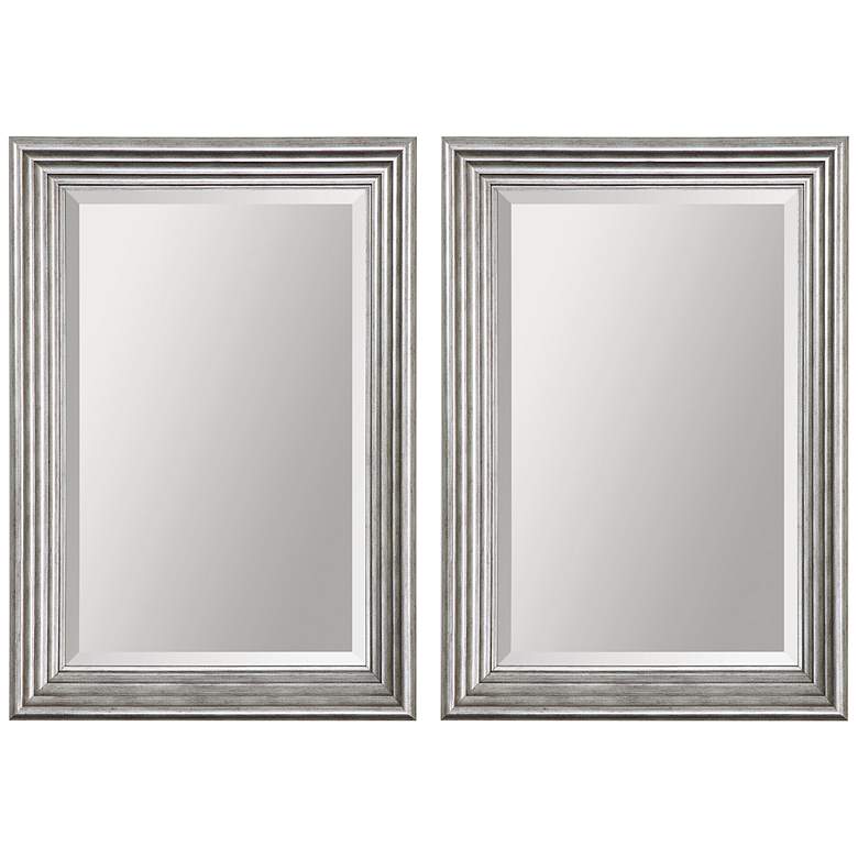 Image 1 Latimer Distsd Silver 2-Piece Mirrors
