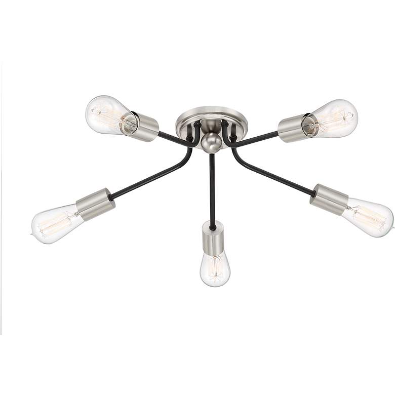 Image 2 Latitude 27.5-in W Black Flush Mount more views
