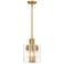 Latitude 9 1/2" Wide Brushed Gold 3-Light Pendant