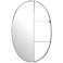 Latitude Antique Bronze 22 1/4" x 34" Wall Mirror with Shelf
