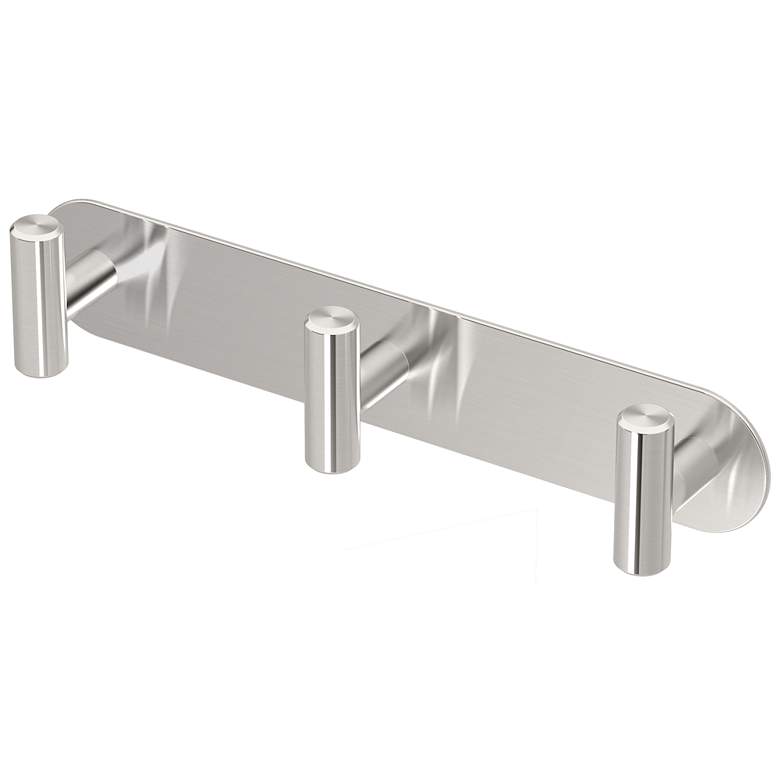 Image 1 Latitude II All Modern Decor 11" L Triple Robe Hook, Satin Nickel