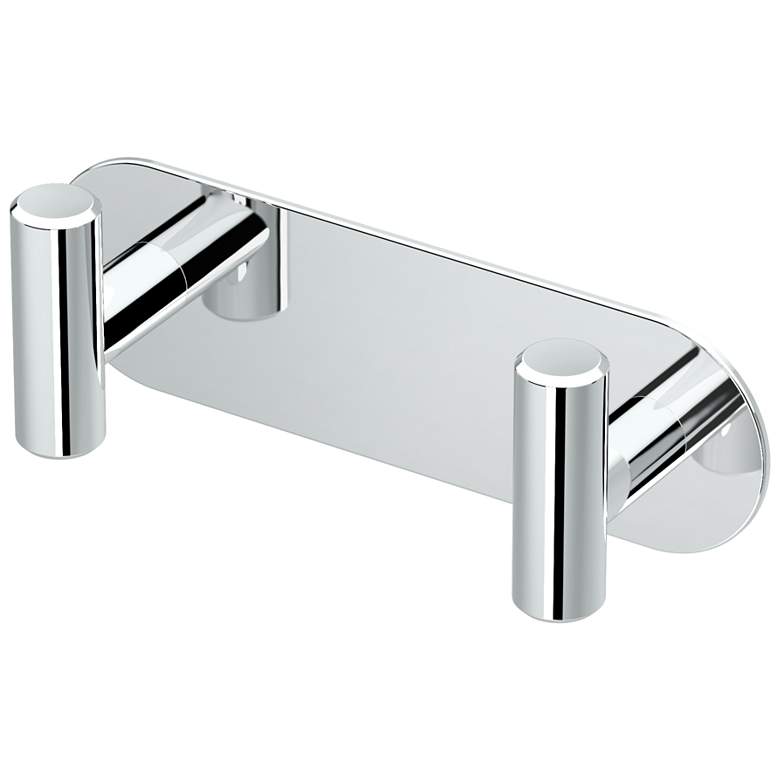 Image 1 Latitude II All Modern Decor Double Robe Hook, Chrome