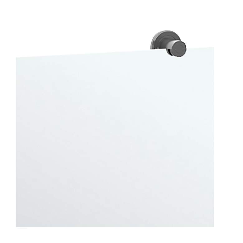 Image 2 Latitude II Fix Mount Black 22" x 32" Frameless Mirror more views