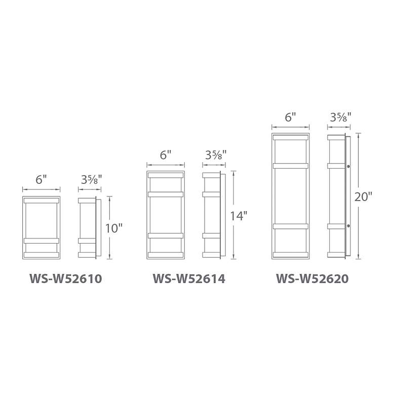 Image 2 Latitude LED Outdoor Wall Light more views