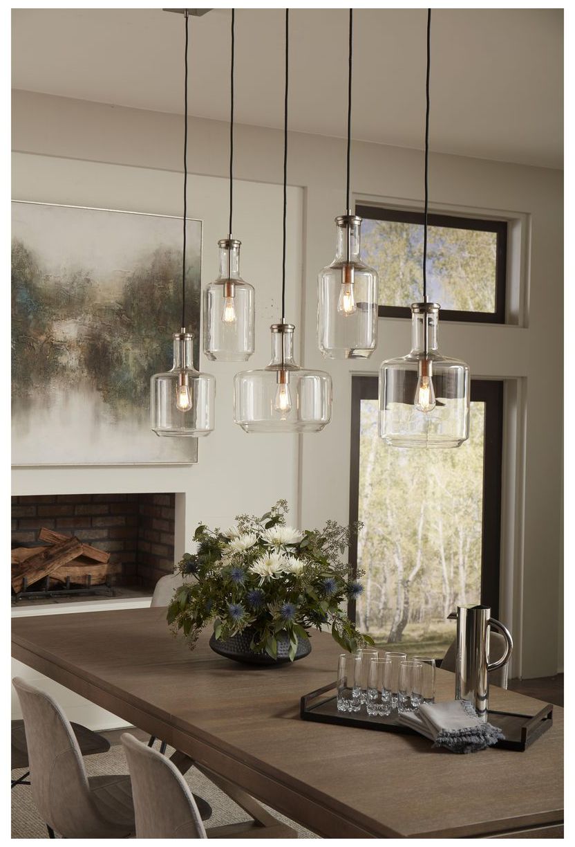Image 3 Latrobe Collection One-Light Clear Glass Pendant Light P500231 more views