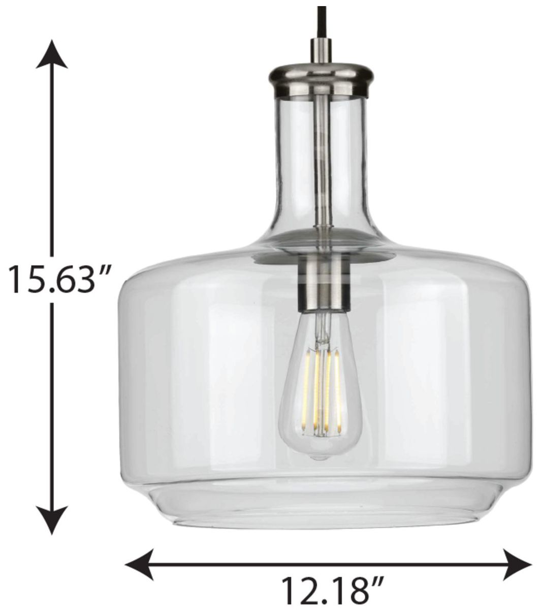 Image 4 Latrobe Collection One-Light Clear Glass Pendant Light P500231 more views