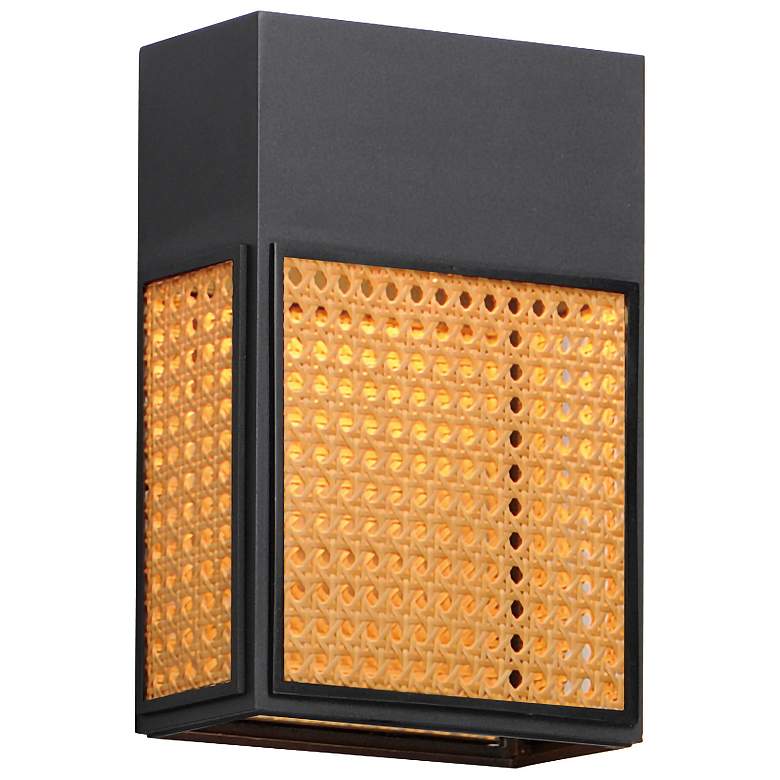 Image 1 Lattice 12" LED Outdoor Sconce Dark Sky