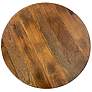 3_Lattice 30" Round Artisan Coffee Table, Chestnut more views