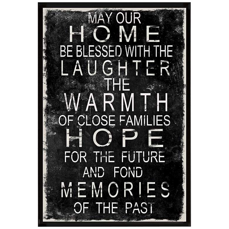 Image 1 Laughter, Warmth, Hope 36 1/2" High Giclee Wall Art