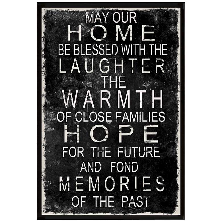 Image 1 Laughter, Warmth, Hope 36 1/2 inch High Giclee Wall Art