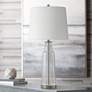 1_Laura Clear Seeded Glass Table Lamp