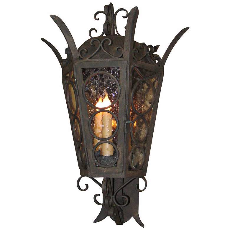 Image 1 Laura Lee Amsterdam Large 28" High Outdoor Wall Lantern