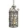 Laura Lee Danieli 14" Wide 3-Light Lantern Chandelier