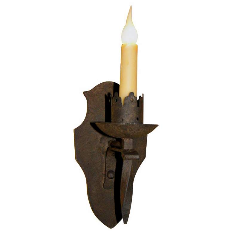 Image 1 Laura Lee Edinburg Single Light 12" High Wall Sconce