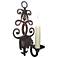 Laura Lee Fleur De Lis Single Light 18" High Wall Sconce