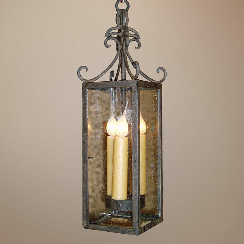 Image 1 Laura Lee Isabela 5 inch Wide 3-Light Foyer Chandelier