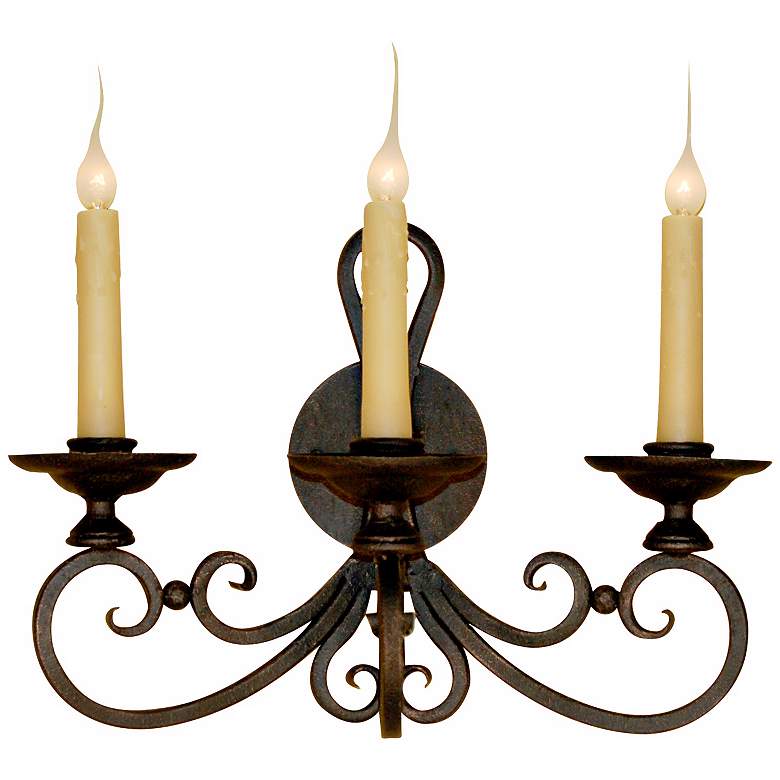 Image 1 Laura Lee Laguna 3-Light 20" Wide Wall Sconce