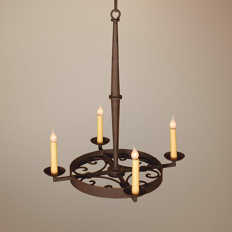 Image 1 Laura Lee Leon 4-Light Chandelier