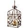 Laura Lee Malaga Lantern 4-Light 18" Wide Foyer Chandelier