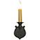 Laura Lee Shield Single Light 7 1/2" High Wall Sconce