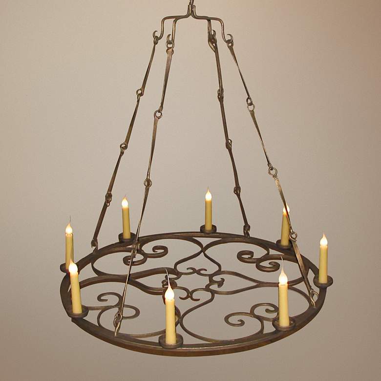 Image 1 Laura Lee Valentine 8-Light 41 inch Wide Chandelier