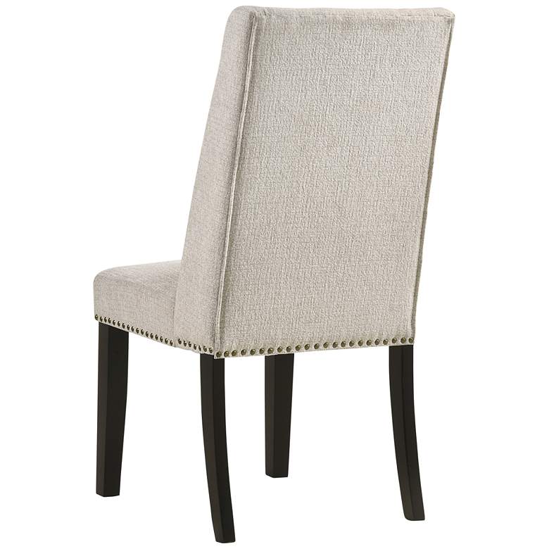 Image 5 Laurant Fawn Velvet Fabric Dining Chairs Set of 2 more views