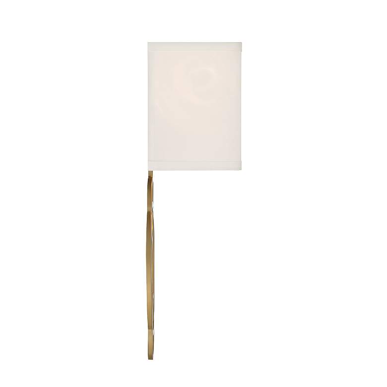 Image 4 Laurel 2 Light Vibrant Gold Sconce more views
