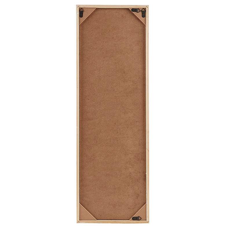 Image 6 Laurel Branches 36" High Natural Carved Wood Wall Art more views
