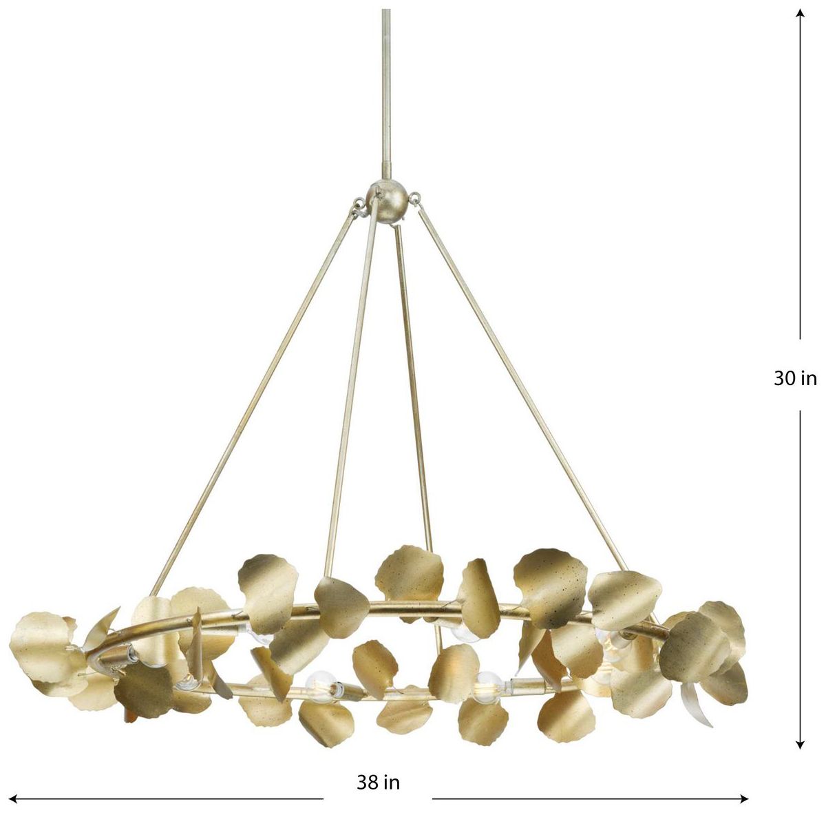 Image 4 Laurel Collection Eight-Light Chandelier more views