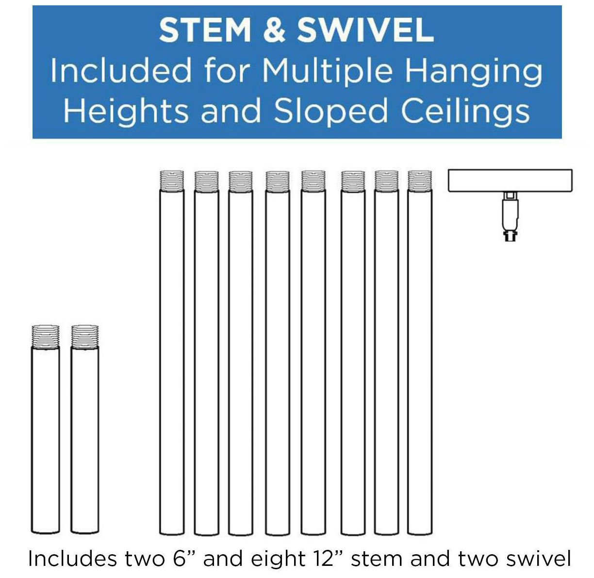Laurel Collection Seven-Light Linear Light