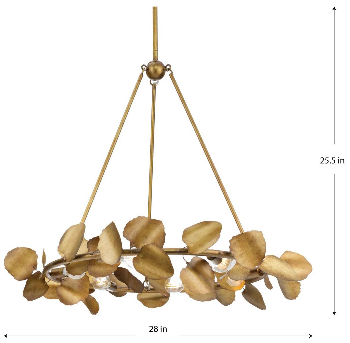Image 4 Laurel Collection Six-Light Chandelier more views