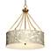 Laurel Court Dana Antique Brass Pendant Light