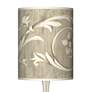 Laurel Court Giclee Brushed Nickel Finish Modern Droplet Table Lamp