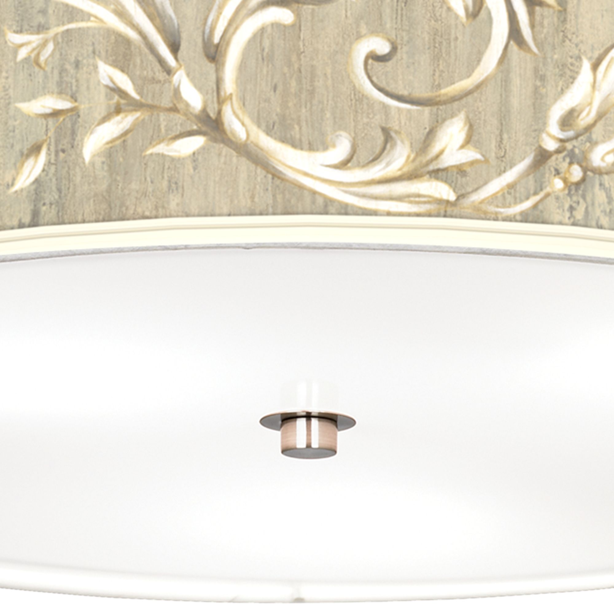 Image 3 Laurel Court Giclee Nickel Finish 20 1/4" Wide Ceiling Light more views