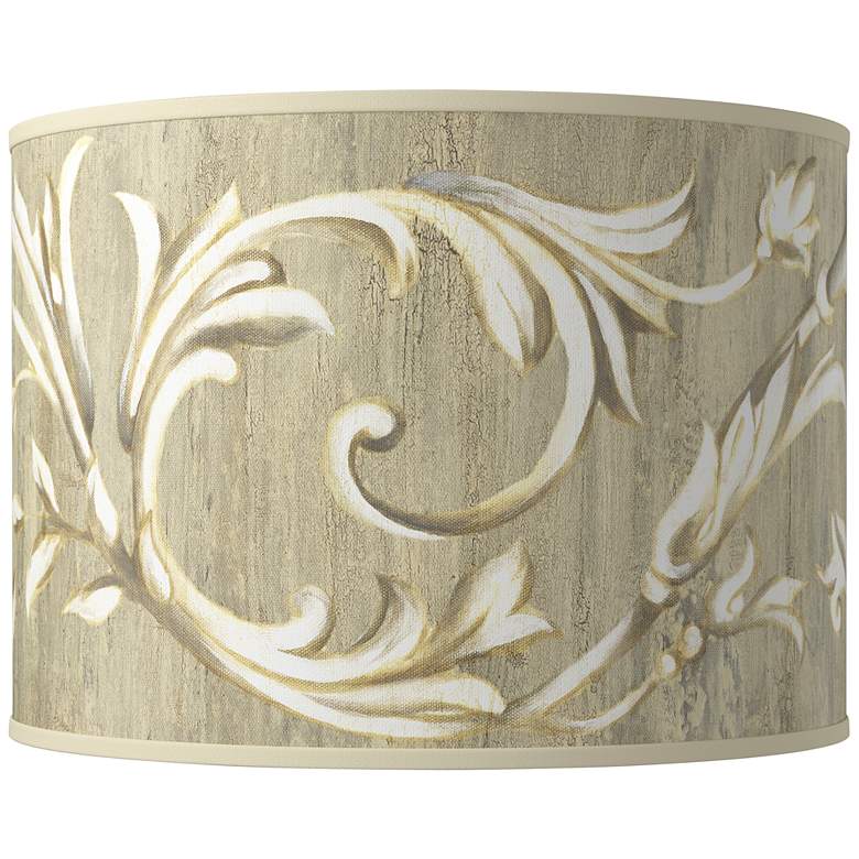 Image 1 Laurel Court Giclee Round Drum Lamp Shade 15.5x15.5x11 (Spider)