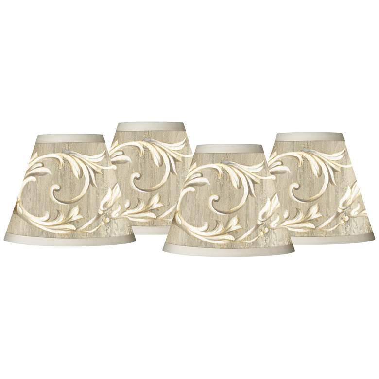 Image 1 Laurel Court Giclee Set of Four Shades 3x6x5 (Clip-On)
