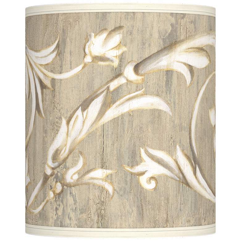 Image 1 Laurel Court Pattern Giclee Drum Shade 10x10x12 (Spider)