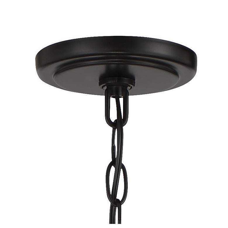Image 4 Laurel Estate 26 3/4" Wide Coal 6-Light Chandelier more views