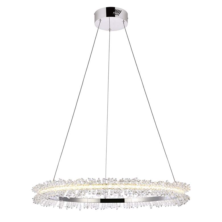 Image 1 Laurel Led 26" Chrome Pendant