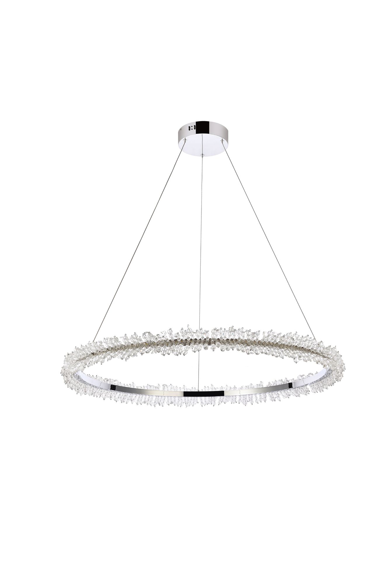 Laurel Led 34" Chrome Pendant