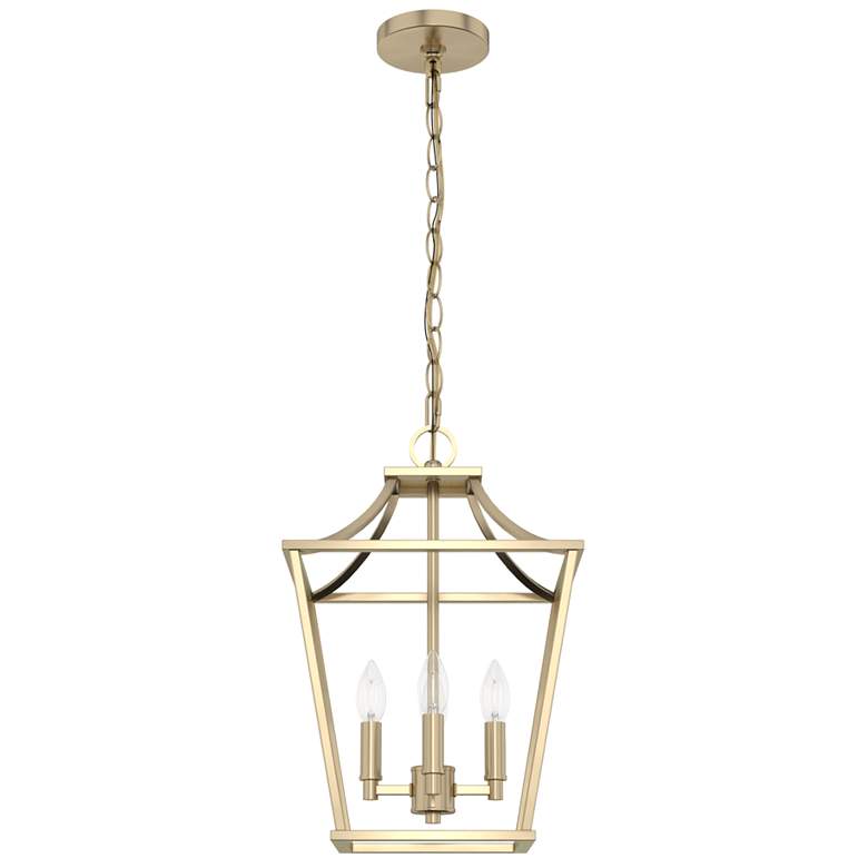 Image 2 Laurel Ridge 12"W Alturas Gold 4-Light Mini Lantern Pendant