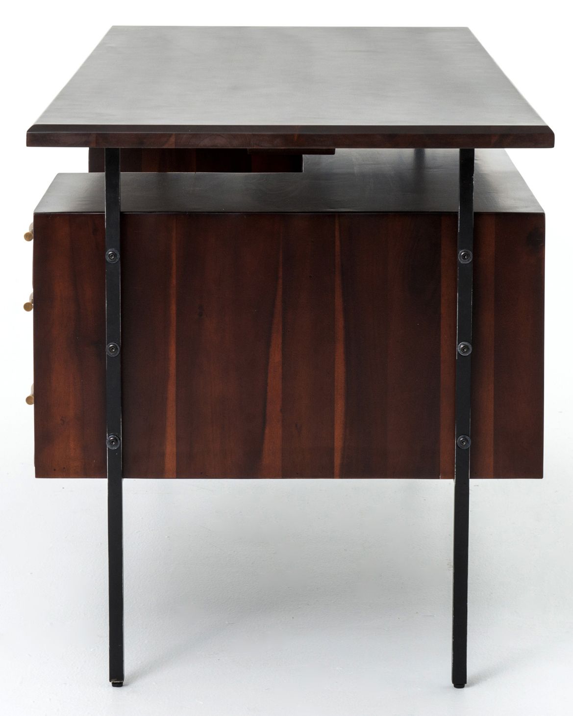 Lauren 71" Wide Natural Peroba 4Drawer Wood Desk 88Y97 Lamps Plus